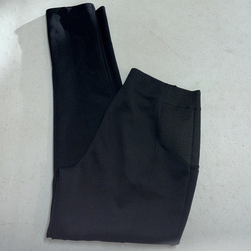 Belle & Sky Black Dressy Leggings - Picture 2 of 8